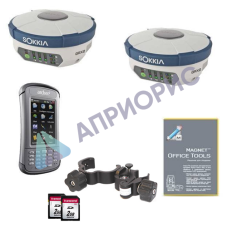 Комплект из двух геодезических спутниковых приемников GRX2 DUHFII/GSM и контроллера Archer2 и Magnet Field GPS+