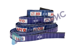 Пояс мерительный "РЕПЕР" линия АРГО со свинц. цифрами с рисками через 25 мм или цифрами 5 мм, пог метр