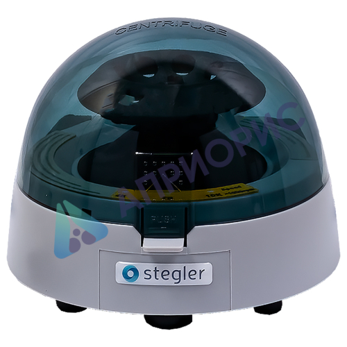 Лабораторная центрифуга STEGLER CM-100S Meteor (4500/7200/10 000 об/мин, 8×2 мл)