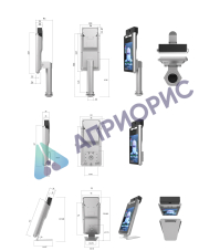 Термовед 522 МЕ тепловизионный терминал контроля доступа