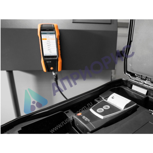 Комплект Testo 300 Longlife - анализатор дымовых газов (O2, СО с H2-компенсацией  до 8 000 ppm, NO)