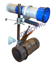 Цепное устройство крепления моноблока «0,3 СБК 160» на трубы Ø 20 ÷ 159 мм