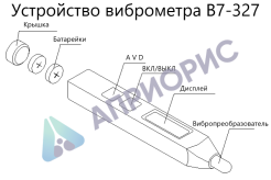 В7-327 виброметр портативный карандашного типа