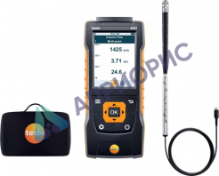 Комплект Testo 440 с крыльчаткой 16 мм и кейсом