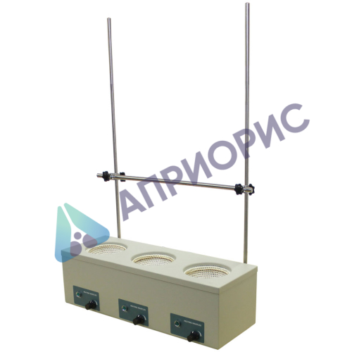 Колбонагреватель Stegler KН-3-500 (3 места по 500 мл, до +450 °C)