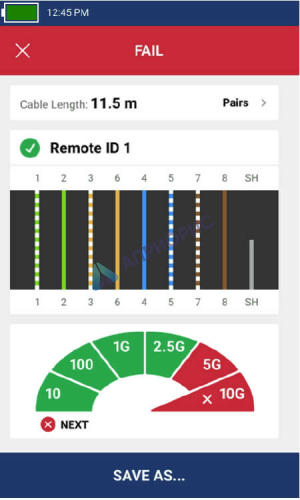 Кабельный тестер Fluke Networks LinkIQ™ Cable+Network Tester Advanced Kit