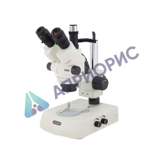 Микроскоп МСП-2 вариант 2СД (стереоскопический, панкратический, с держателем смартфона и магнитным держателем)