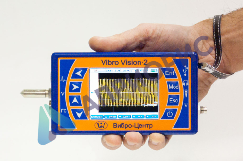 Vibro Vision-2 - анализатор вибросигналов (виброанализатор) с дополнительными методами для диагностики подшипников качения