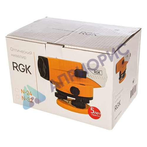 Оптический нивелир RGK N-24 с поверкой