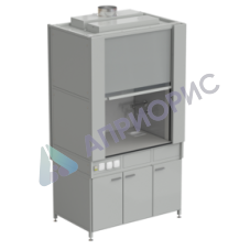 Шкаф вытяжной с коконом из стеклопластика с водой с электрикой 1500х820х2240 мм, раб. поверхность - LABGRADE